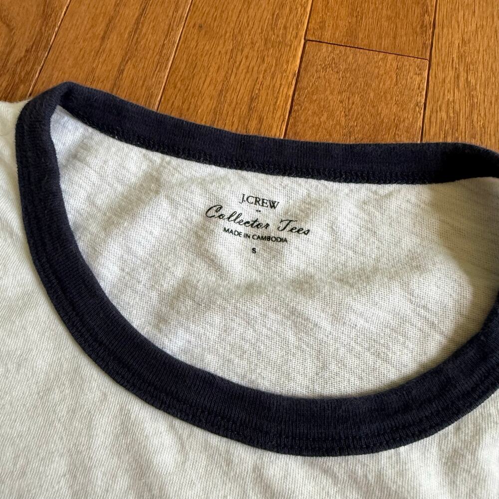 J. Crew | New York Graphic T-Shirt Preppy Summer Casual Cotton NYC Size Small - Picture 4 of 7